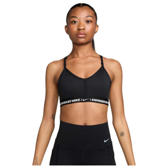 Nike Γυναικείο μπουστάκι Indy Light-Support Padded V-Neck Sports Bra